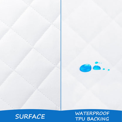 Coldwind 2 protectores para colchón de cuna 30 x 75 pulgadas