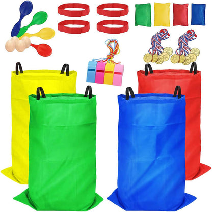 Bolsas de carreras de sacos de patatas para juegos al aire libre para niños