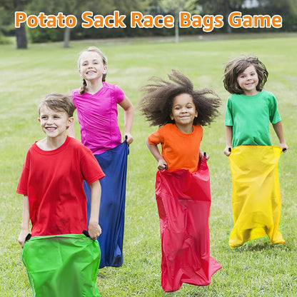 Bolsas de carreras de sacos de patatas para juegos al aire libre para niños