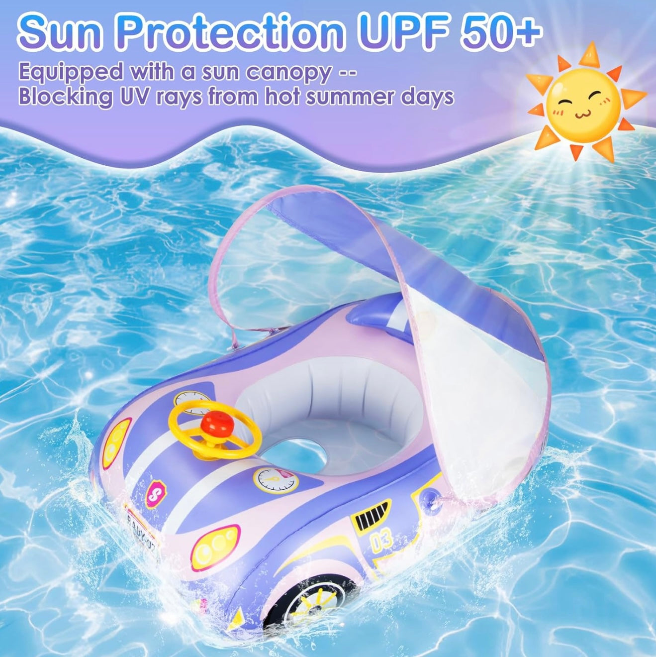 Flotadores para bebés de 6 a 48 meses Qoosea