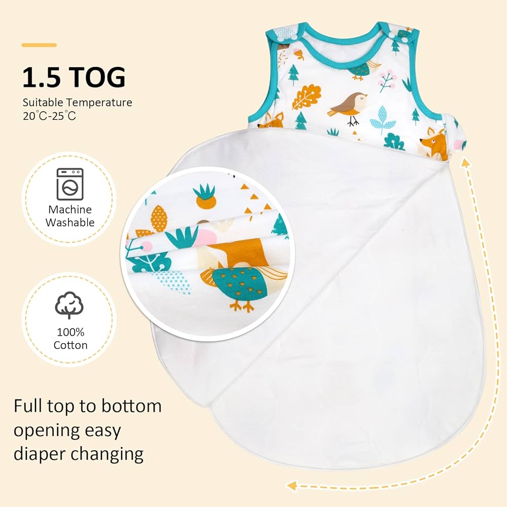 Saco de Dormir 1.5 TOG, 6-12 meses