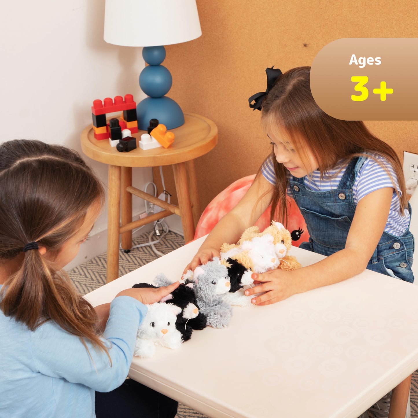 PREXTEX - Gato de peluche realista de 15 cm con detalles realistas