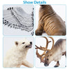 Toymany 11 figuras de animales polares grandes de 4 a 7 pulgadas