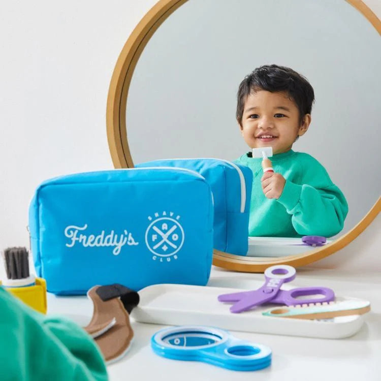 Kit de cuidado de madera para juego de simulación First Barber