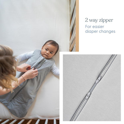 HALO Manta Portátil de Bambú SuperSuave 1.5 TOG – 0-6 meses - Sedosamente Suave