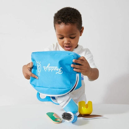 Kit de cuidado de madera para juego de simulación First Barber