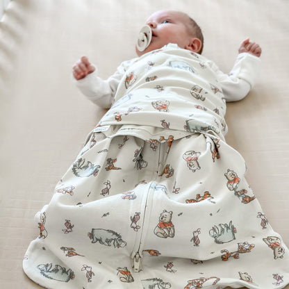 HALO Disney Winnie Pooh Baby Saco de dormir 100% algodón, 1.5tog- 3-6 meses