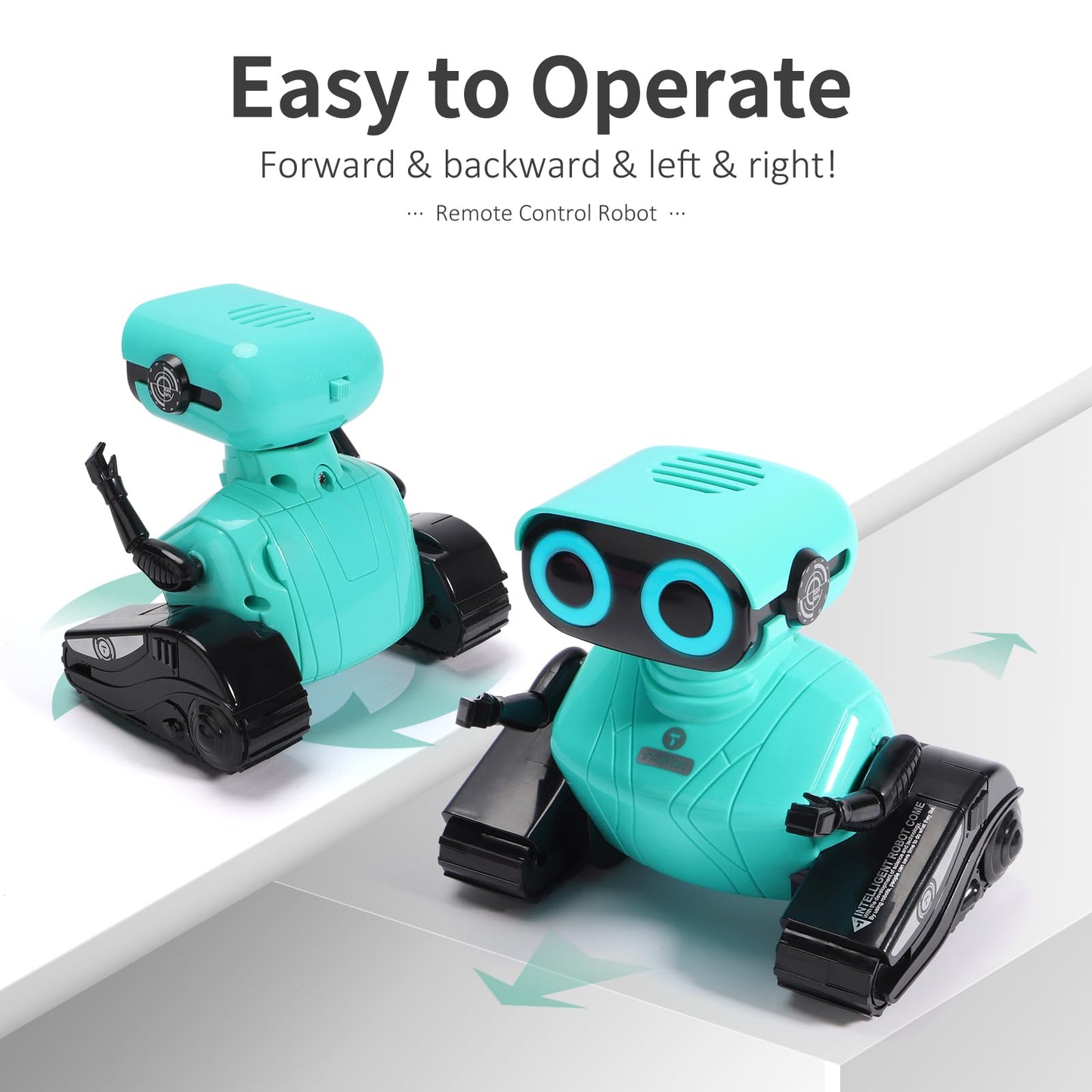 GILOBABY - Juguetes de robots, juguete de robot con control remoto