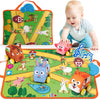 Tapete de juego de coches musicales Coogam