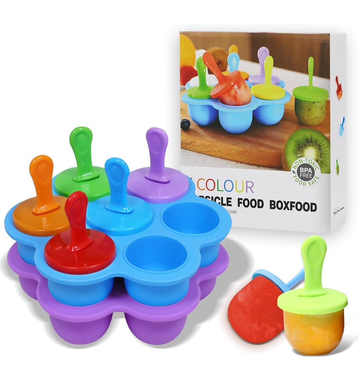 Moldes de silicona para paletas