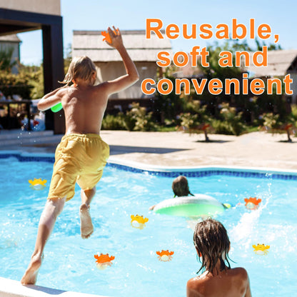 Globos de agua reutilizables