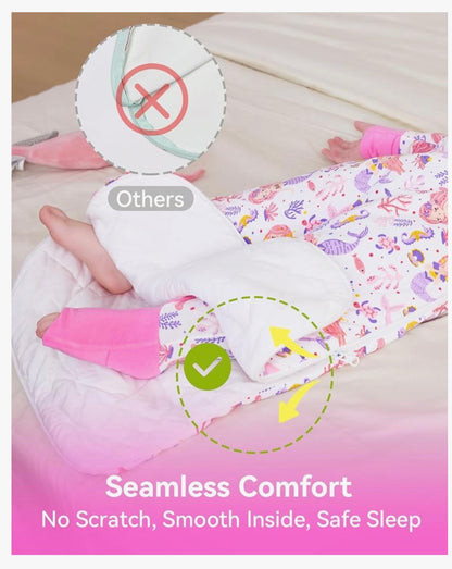Saco de dormir de rayón hecho de viscosa de bambú 1.0 tog, 18-36 meses