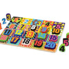 Melissa & Doug Rompecabezas grueso de madera Jumbo Numbers (20 piezas)