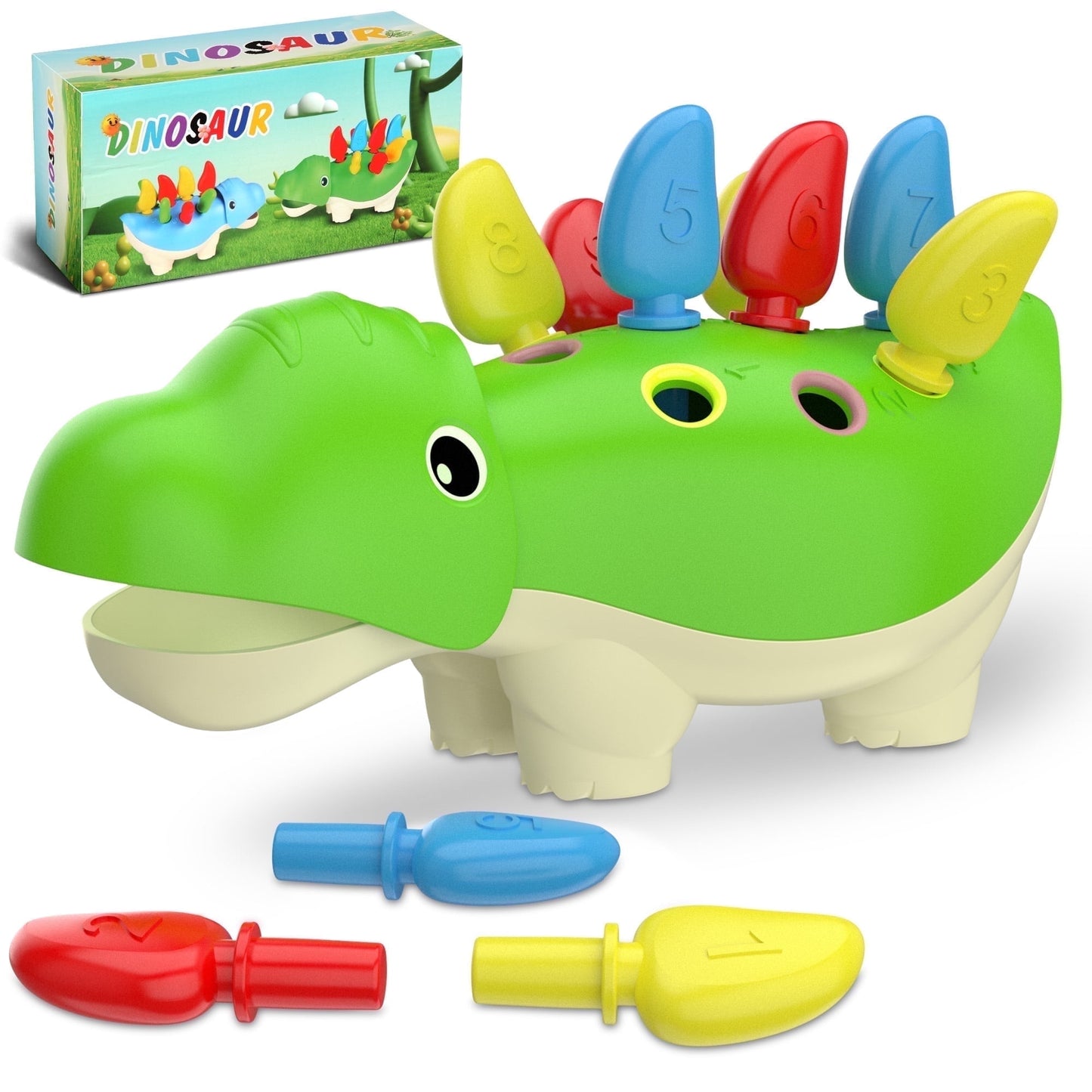 Dinosaurio de motricidad fina
