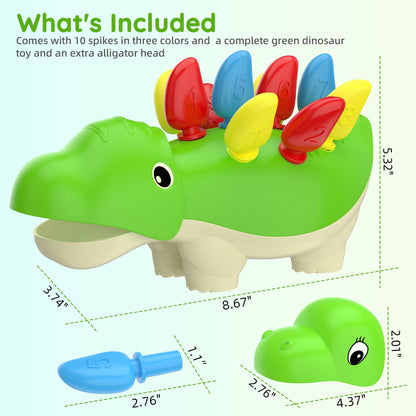 Dinosaurio de motricidad fina
