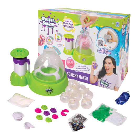 Doctor Squish Estación Squishy Maker | Kit de Bricolaje para Hacer Tus Squishies