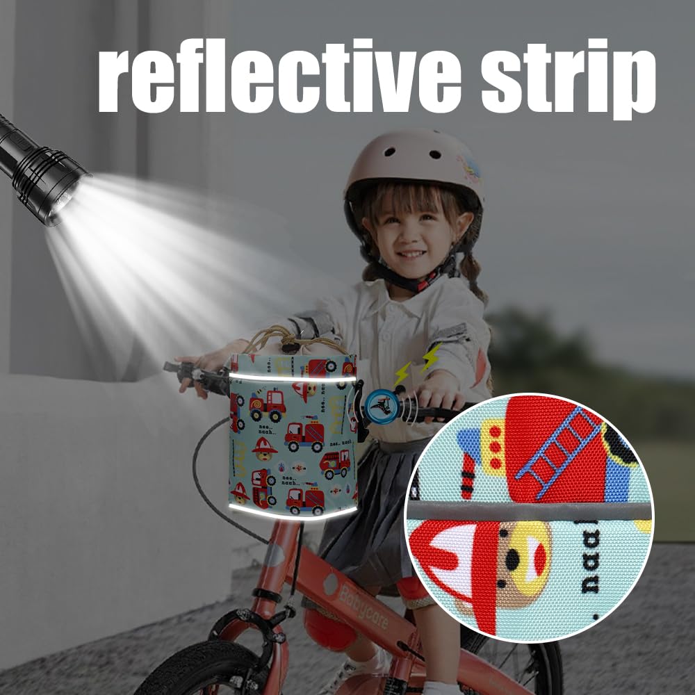 Cesta para bicicleta LOCAL LION para niños, manillar de bicicleta