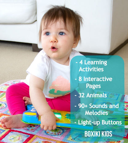 Libro con sonidos para aprender por Boxiki Kids