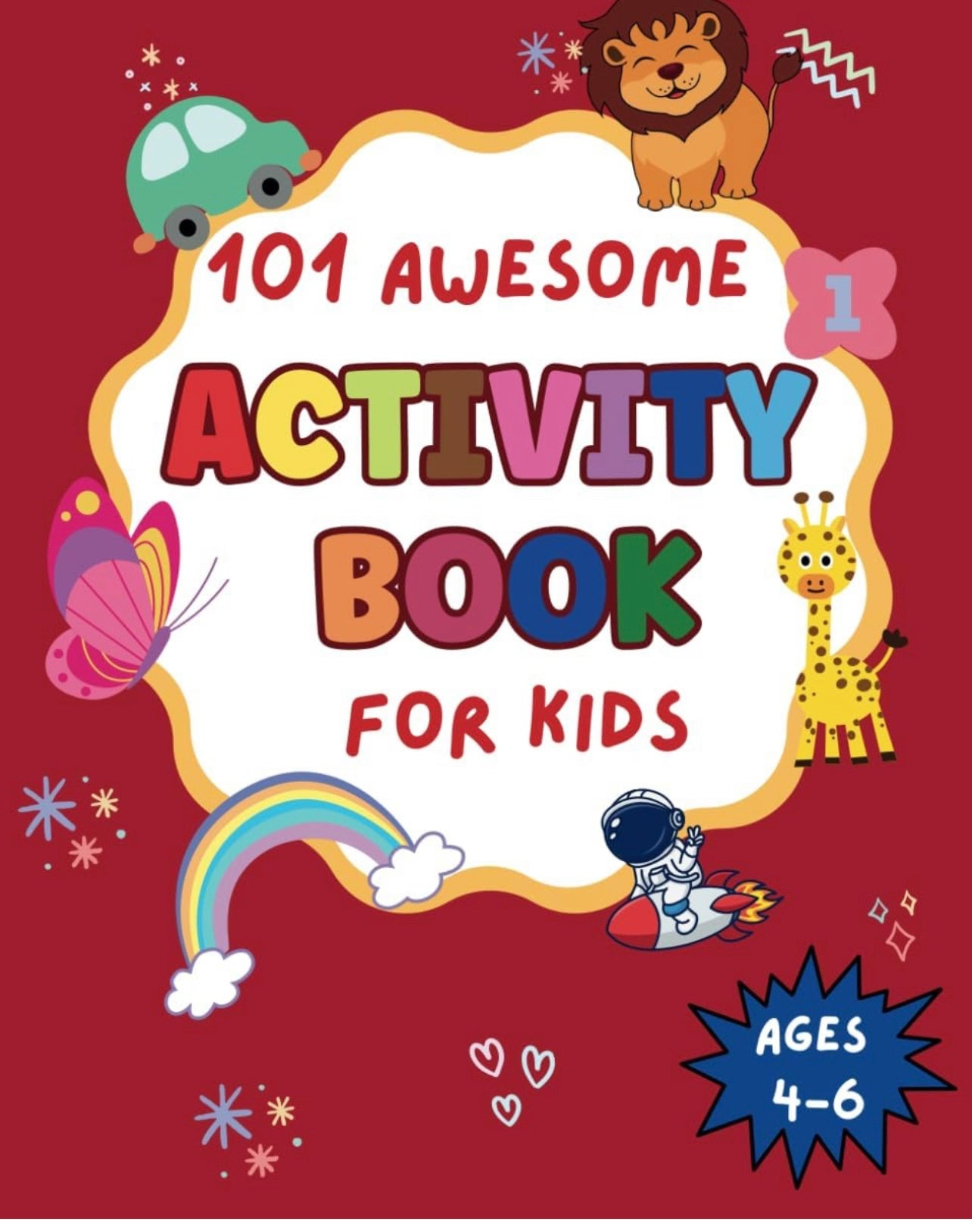 Libro de actividades para niños de 4 a 6 años