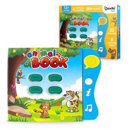 Libro con sonidos para aprender por Boxiki Kids
