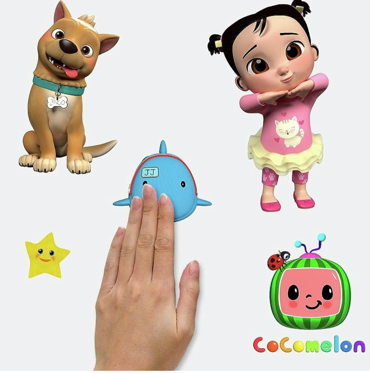 RoomMates Cocomelon - Calcomanías de pared para despegar y pegar