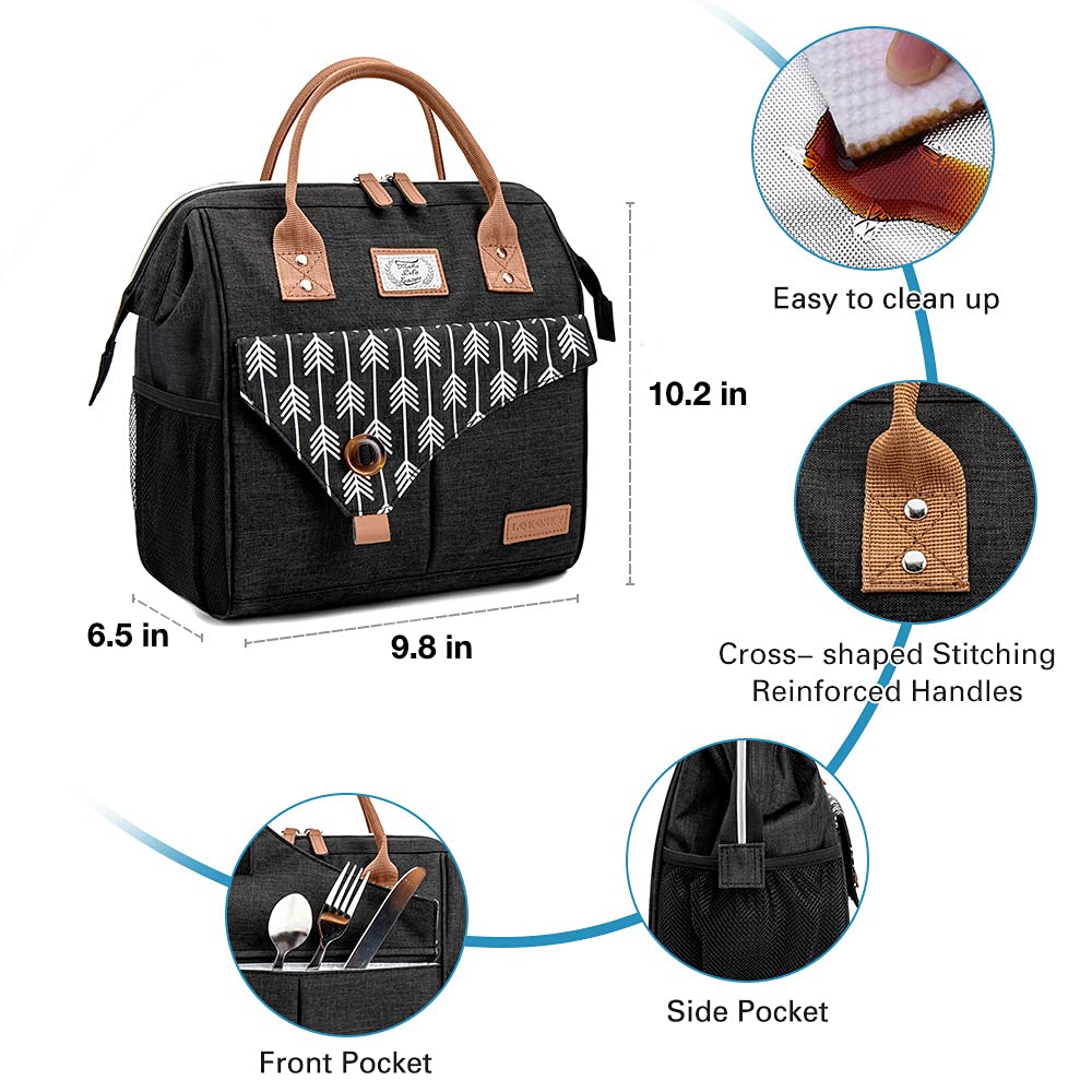 Leke - Bolsa de almuerzo para mujer con aislamiento