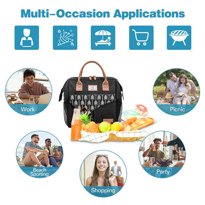 Leke - Bolsa de almuerzo para mujer con aislamiento