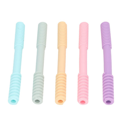 Varillas de dentición para bebés, tubos de silicona suave