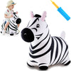 iPlay, iLearn Bouncy Pals - Juguete inflable de cebra