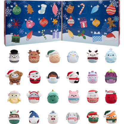 Squishmallows Calendario de Adviento de felpa de 24 días de Micromallows original