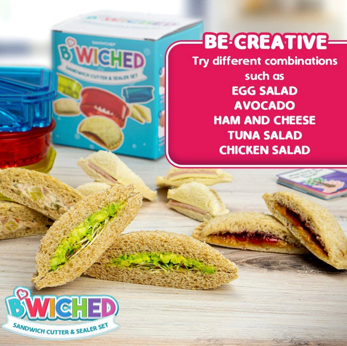 Savoychef Cortador y sellador de sándwiches