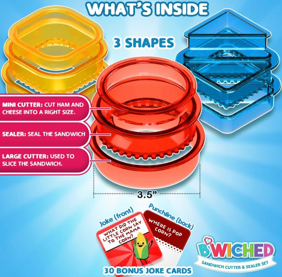 Savoychef Cortador y sellador de sándwiches