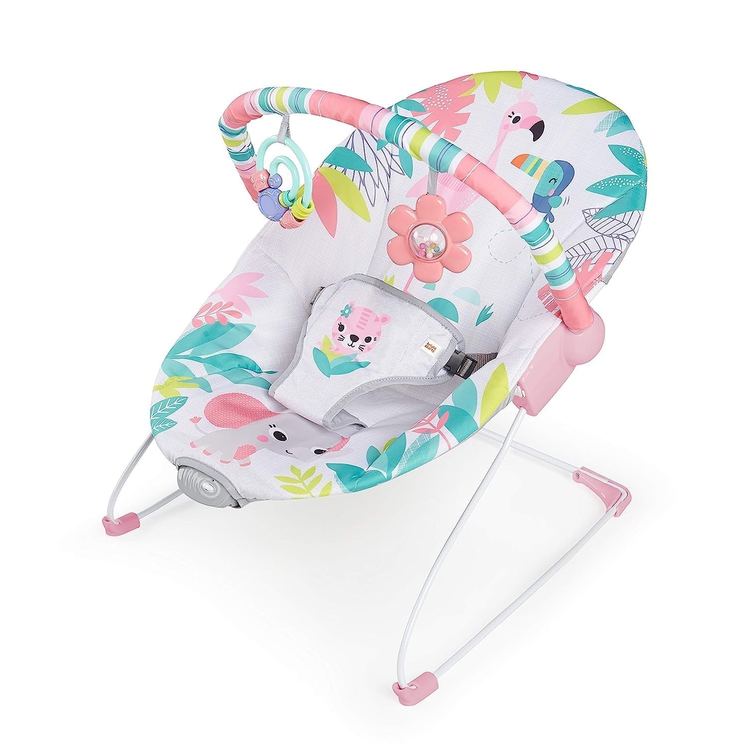 Bright Starts Baby Bouncer Asiento infantil con vibraciones calmantes