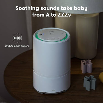 Frida Baby Máquina de sonido 3 en 1, purificador de aire + luz nocturna con 3 velocidades