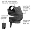 Boppy Portabebés ComfyFit, gris