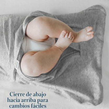 HALO Saco de dormir envolvente 100% algodón, 0-3 meses, TOG 1.5