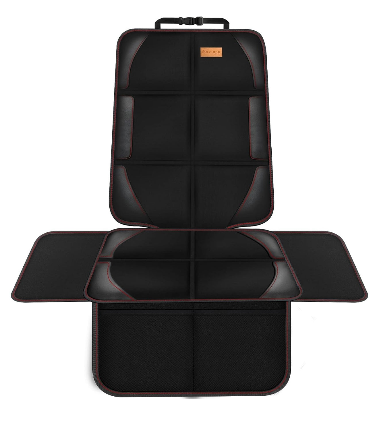 Bacgnyer Protector de asiento de automóvil, 1 paquete, acolchado de tela