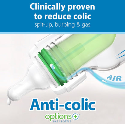 biberón estrecho de 8 oz + Unicornio para chupeta