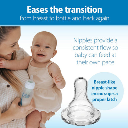 biberón estrecho de 8 oz + Unicornio para chupeta