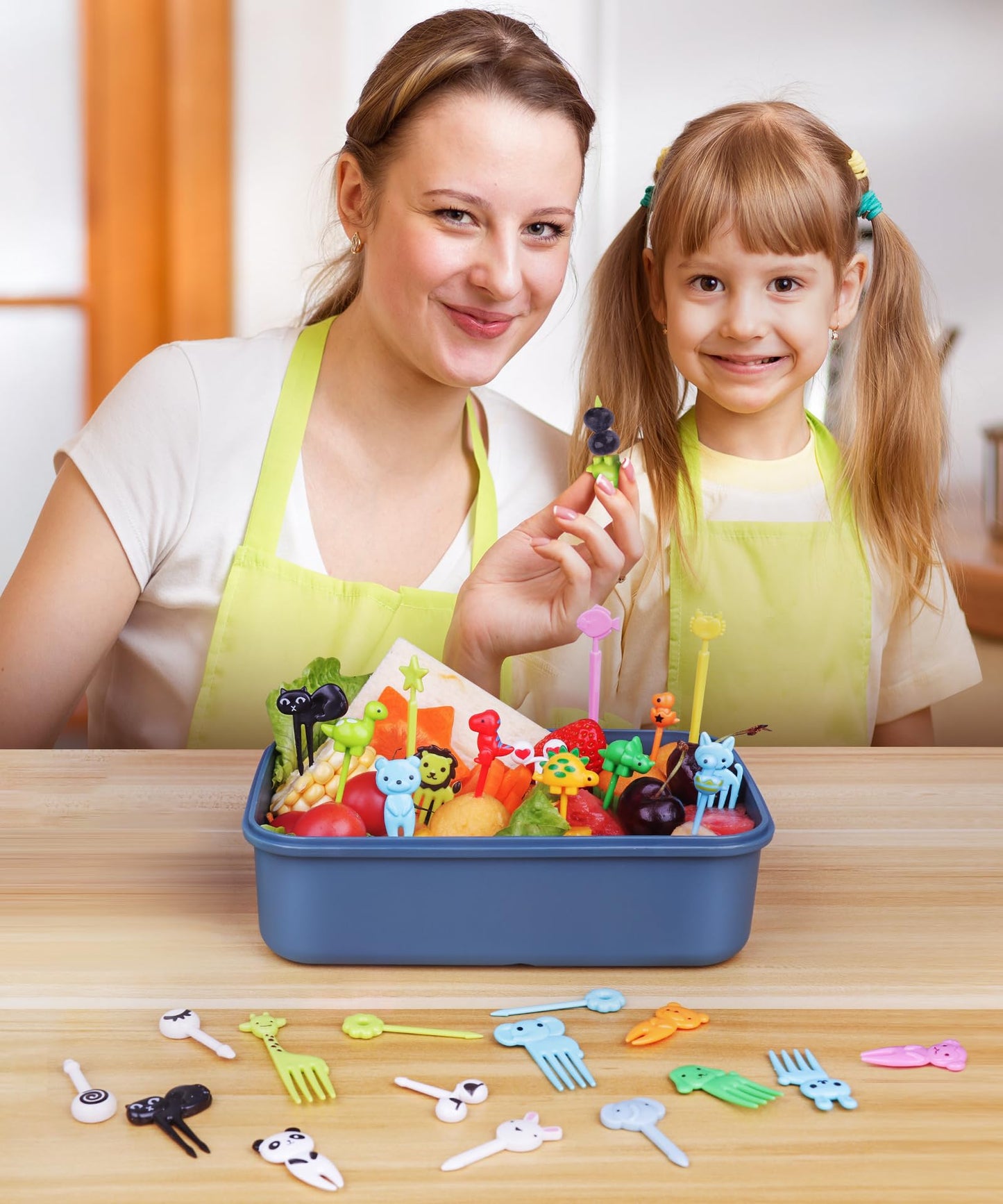 DOUDOULE 160 púas de comida para niños