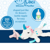 biberón estrecho de 8 oz + Unicornio para chupeta