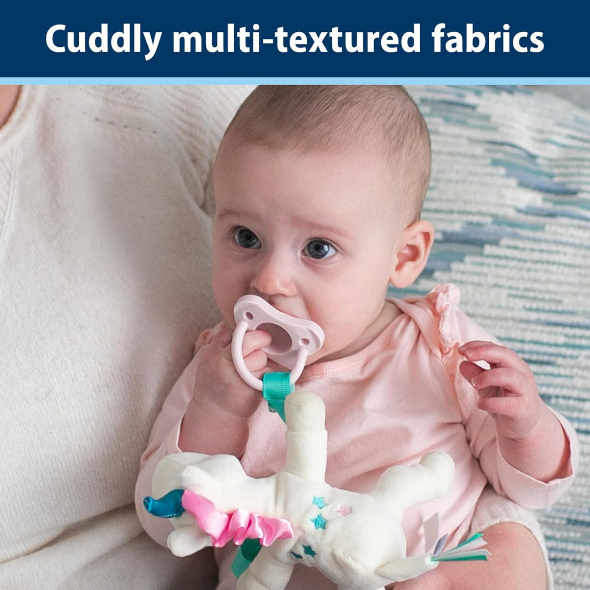 biberón estrecho de 8 oz + Unicornio para chupeta