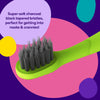 CoComelon x BURSTkids Cepillo de dientes sónico con cerdas suaves de color negro carbón