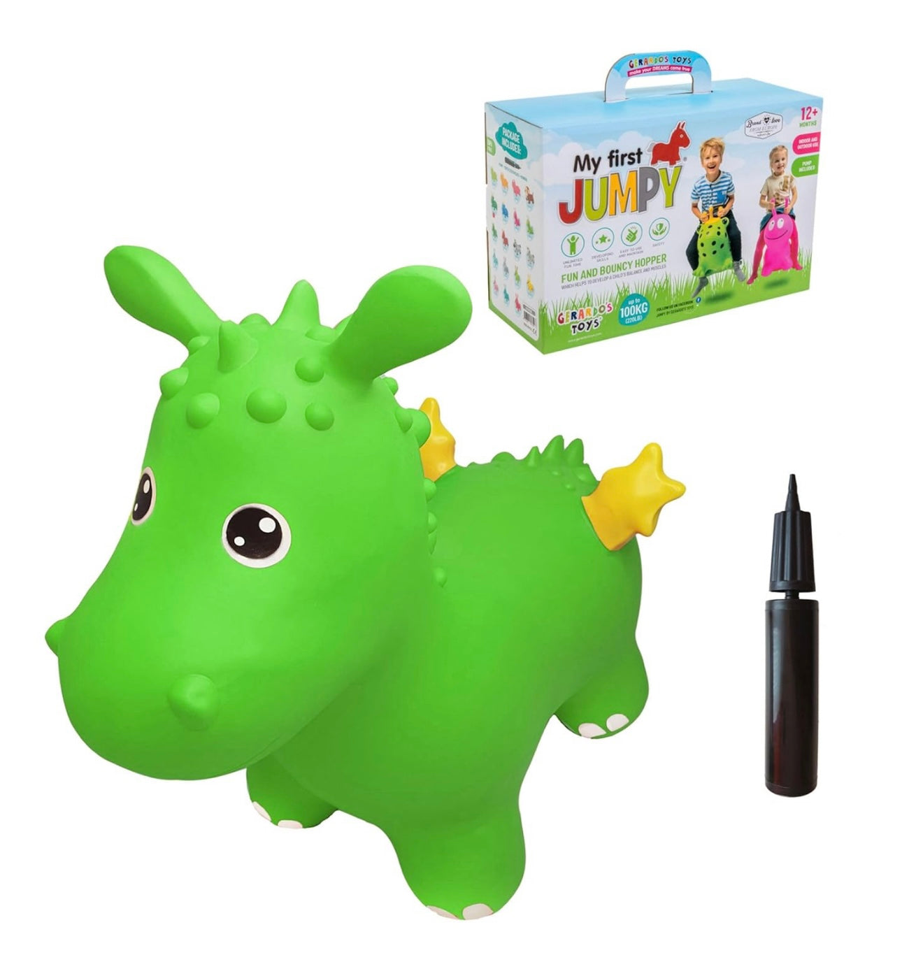 My First Jumpy Dragón, verde