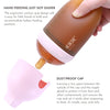 HEORSHE Biberón de cuello ultra ancho, 0-3 meses, rosa, 160 ml