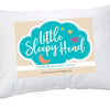 Almohada infantil Little Sleepy Head, color blanco, 13 x 18