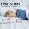 Almohada infantil Little Sleepy Head, color blanco, 13 x 18
