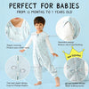 WONDAY Saco de dormir con piernas, 0.5TOG, 3-5 años