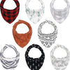 The Peanutshell Baberos bandana para bebés, niños o niñas, paquete de 8 unidades