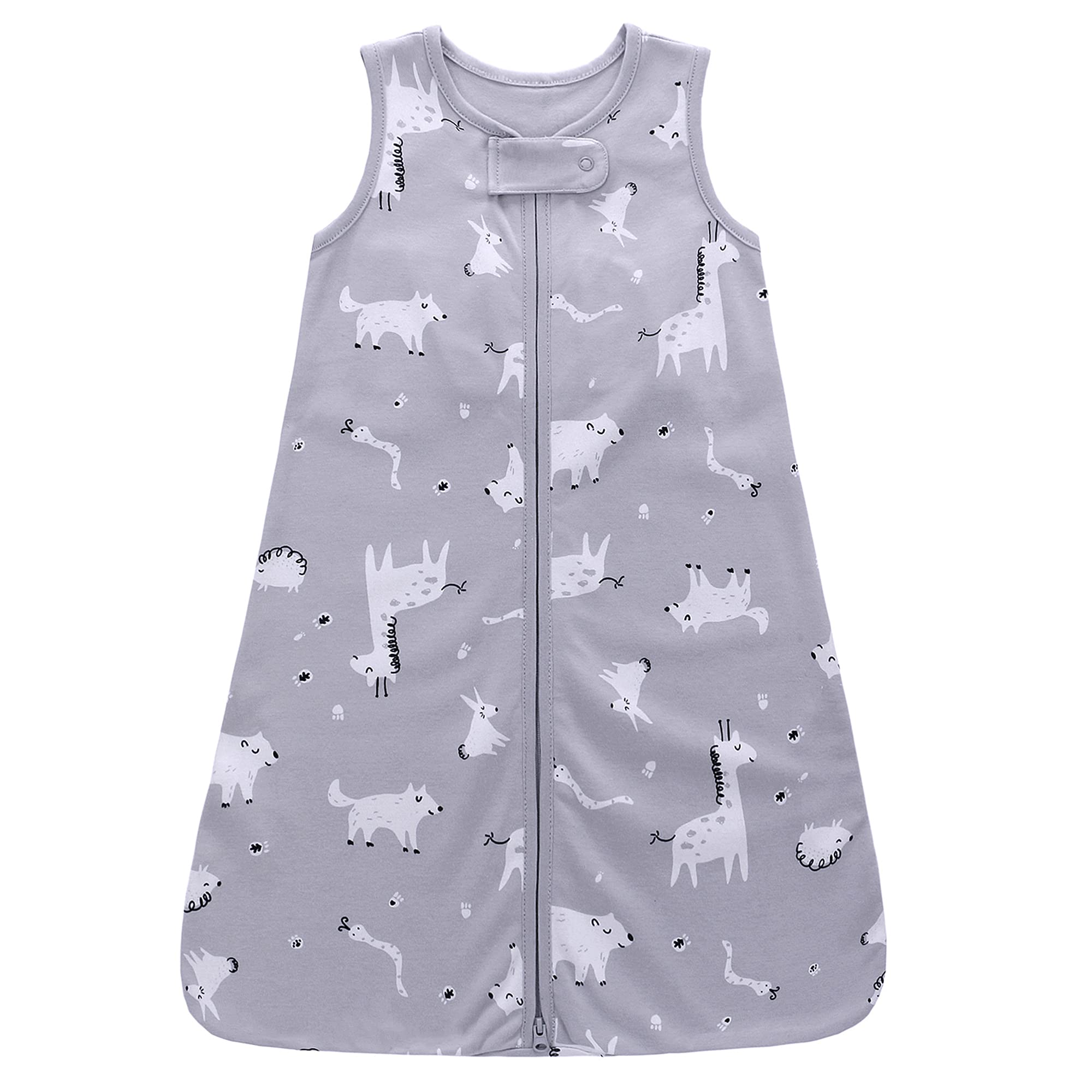 Saco de dormir para bebé de 6-18 meses, 100 % algodón TOG 0,5